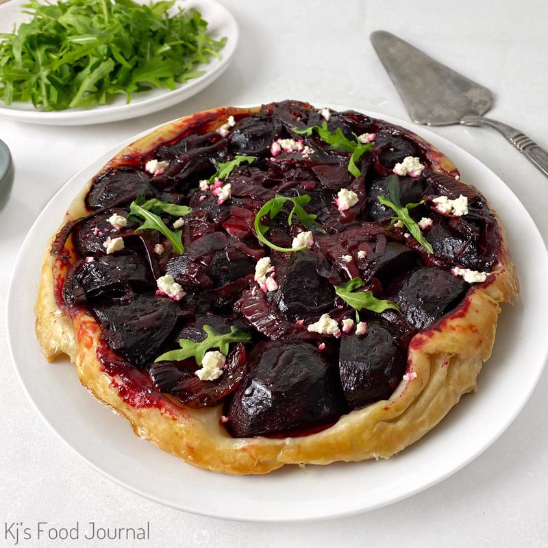 Beetroot and Shallot Tarte Tatin - The Taste Edit