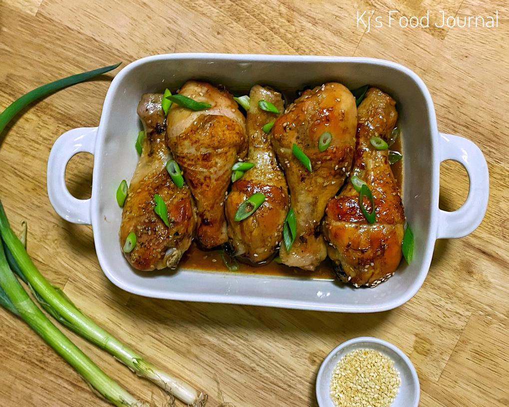 Sticky Honey Orange Chicken Drumsticks Kj's Food Journal